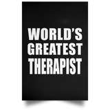 World's Greatest Therapist - Poster Portrait