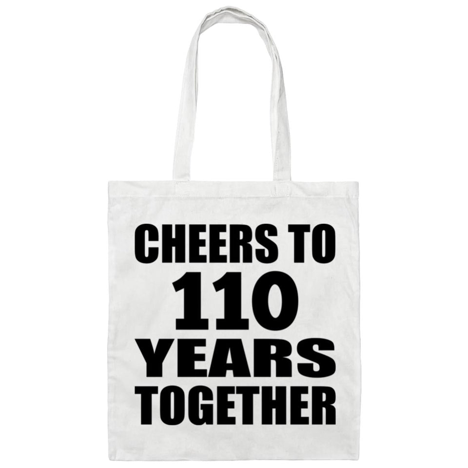 110th Anniversary Cheers To 110 Years Together - Tote Bag White
