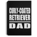 Curly-Coated Retriever Dad - Canvas Portrait