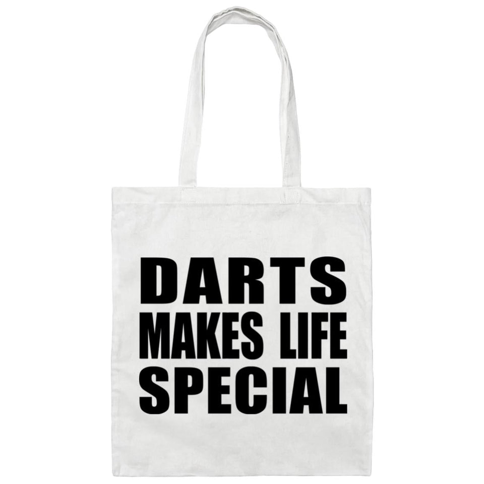 Darts Makes Life Special - Tote Bag White