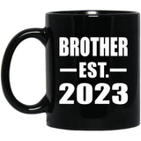 Brother Established EST. 2023 - 11oz Coffee Mug Black