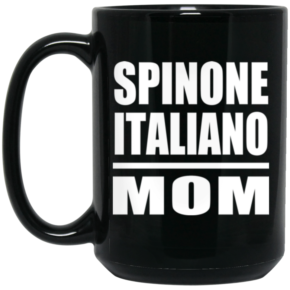 Spinone Italiano Mom - 15oz Coffee Mug Black