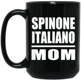 Spinone Italiano Mom - 15oz Coffee Mug Black