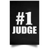 Number One #1 Judge - Poster Portrait