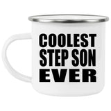 Coolest Step Son Ever - 12oz Camping Mug