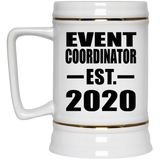 Event Coordinator Established EST. 2020 - Beer Stein