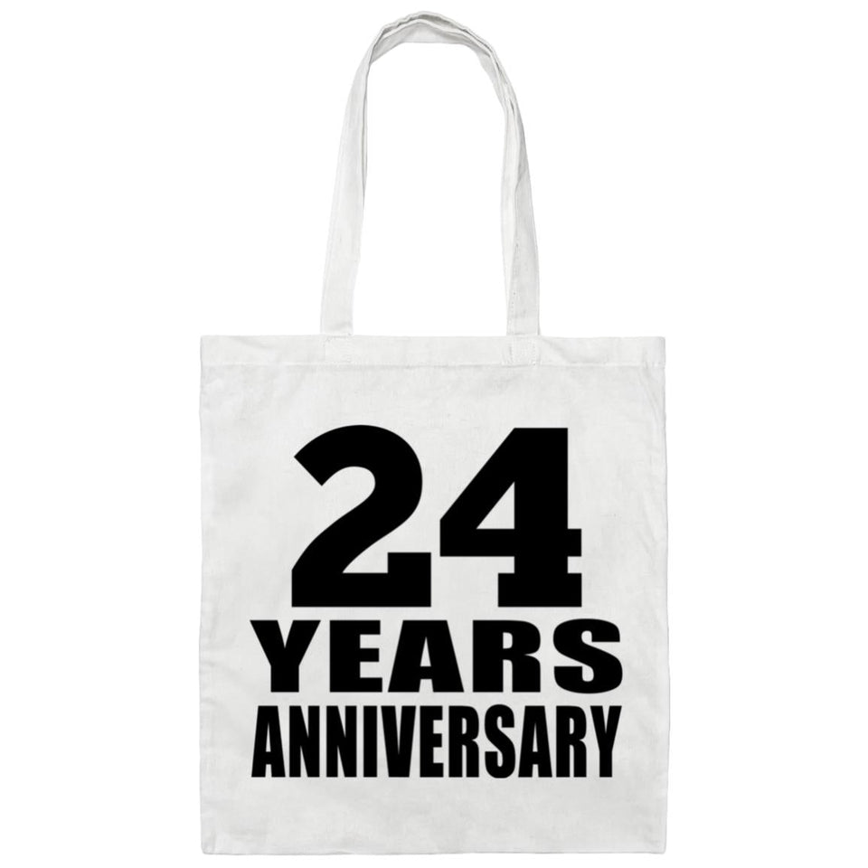 24th Anniversary 24 Years - Tote Bag White