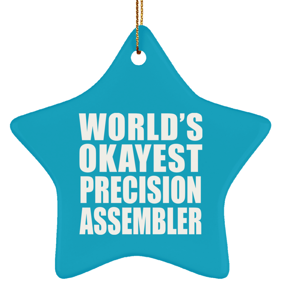 World's Okayest Precision Assembler - Star Ornament
