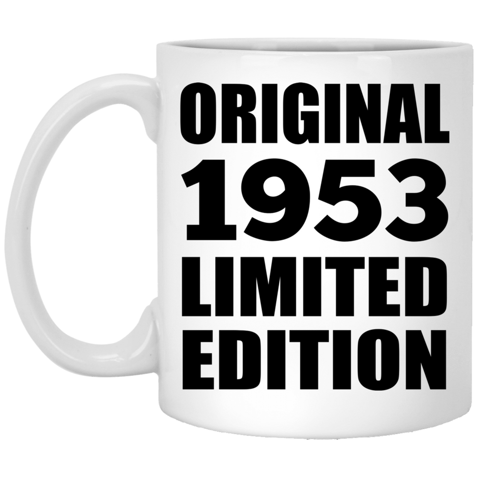 71st Birthday Original 1953 Limited Edition - 11oz Coffee Mug