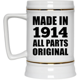 110th Birthday Made in 1914 All Parts Original - Beer Stein