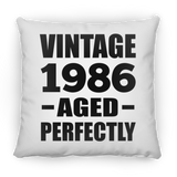 38th Birthday Vintage 1986 Aged Perfectly - Throw Pillow