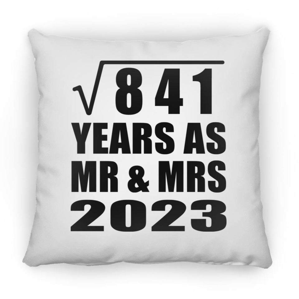 29th Anniversary Square Root of 841 Years As Mr & Mrs 2023 - Throw Pillow