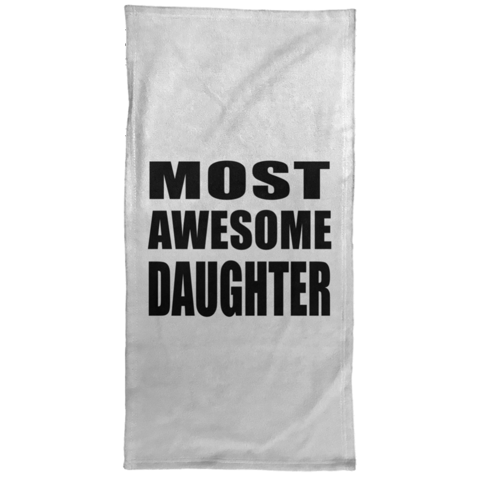 Most Awesome Daughter - Hand Towel