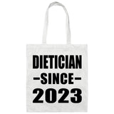 Dietician Since 2023 - Tote Bag White