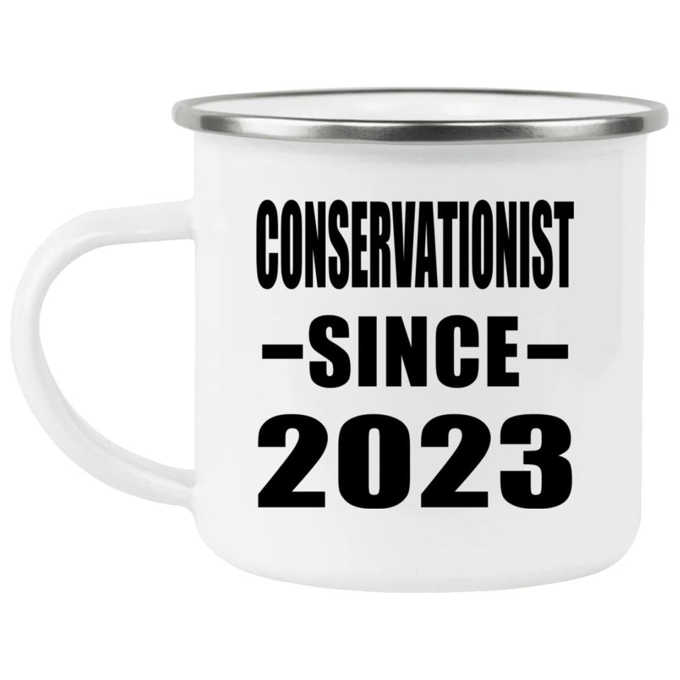 Conservationist Since 2023 - 12oz Camping Mug