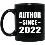 Author Since 2022 - 11oz Coffee Mug Black