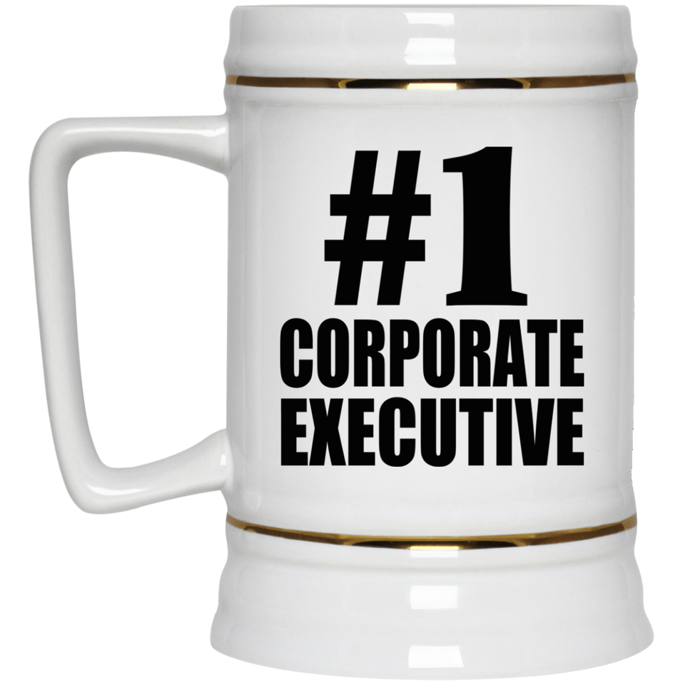 Number One #1 Corporate Executive - Beer Stein
