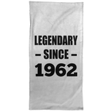 62nd Birthday Legendary Since 1962 - Hand Towel
