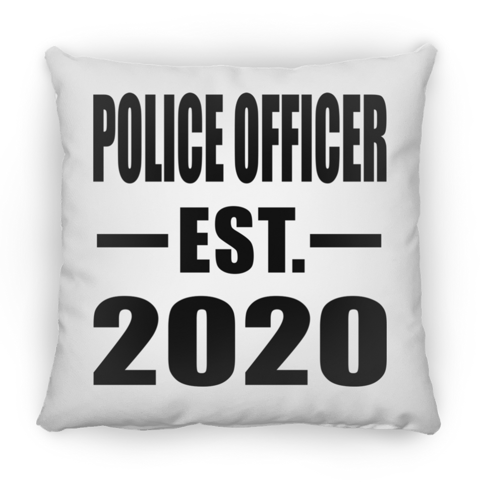 Police Officer Established EST. 2020 - Throw Pillow