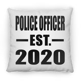 Police Officer Established EST. 2020 - Throw Pillow