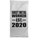 Sheet Metal Worker Established EST. 2020 - Hand Towel