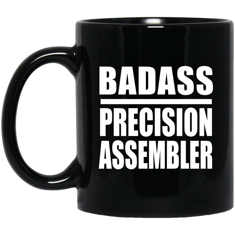 Badass Precision Assembler - 11oz Coffee Mug Black