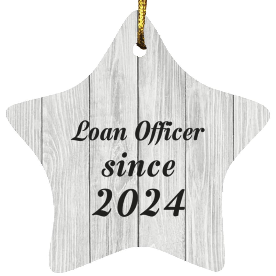 Loan Officer Since 2024 - Star Ornament F