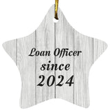Loan Officer Since 2024 - Star Ornament F