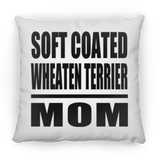Soft Coated Wheaten Terrier Mom - Throw Pillow