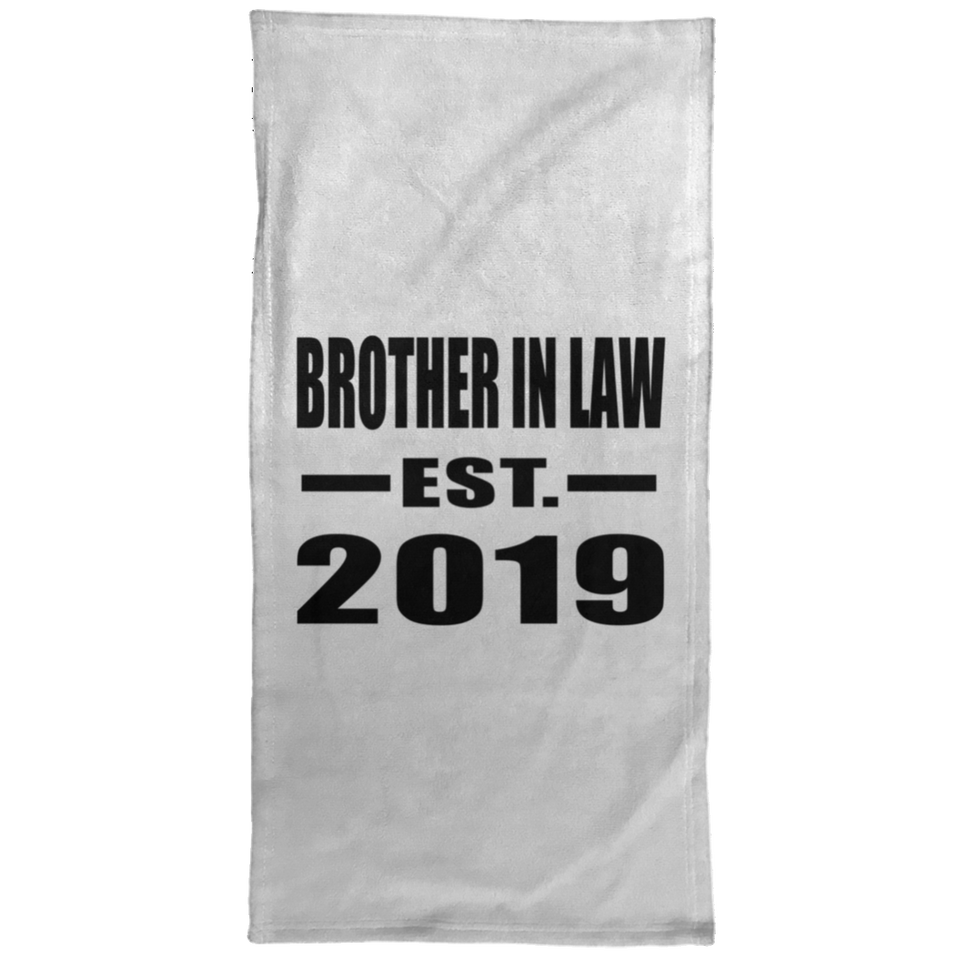 Brother In Law Established EST. 2019 - Hand Towel