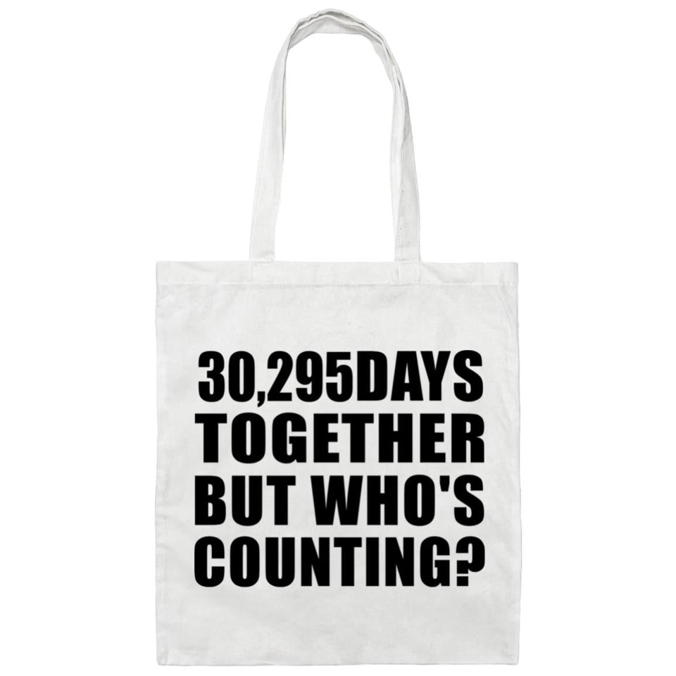 83rd Anniversary 30,295 Days Together Who's Counting - Tote Bag White
