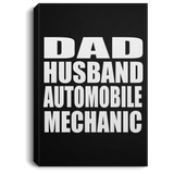 Dad Husband Automobile Mechanic - Canvas Portrait