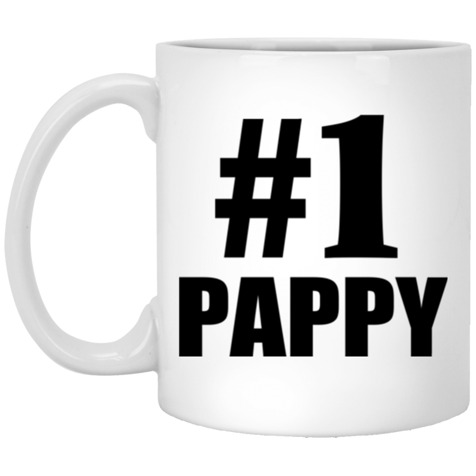 Number One #1 Pappy - 11 Oz Coffee Mug