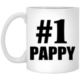 Number One #1 Pappy - 11 Oz Coffee Mug