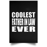 Coolest Father In Law Ever - Poster Portrait