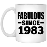 41st Birthday Fabulous Since 1983 - 11 Oz Coffee Mug