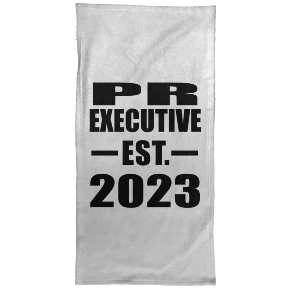 PR Executive Established EST. 2023 - Hand Towel