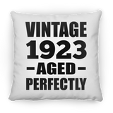 101st Birthday Vintage 1923 Aged Perfectly - Throw Pillow