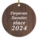 Corporate Executive Since 2024 - Circle Ornament D
