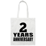 2nd Anniversary 2 Years - Tote Bag White
