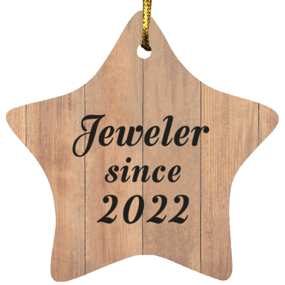 Jeweler Since 2022 - Star Ornament C