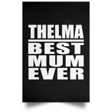 Thelma Best Mum Ever - Poster Portrait