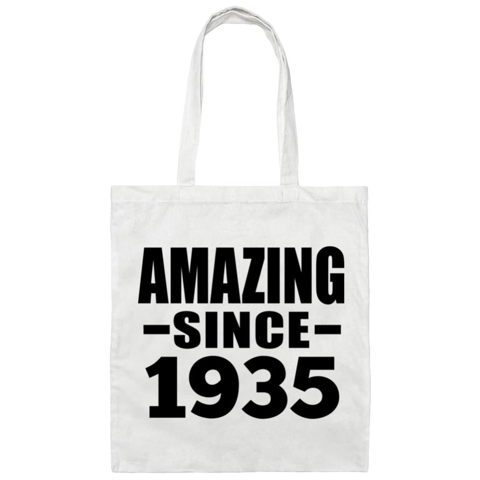 89th Birthday Amazing Since 1935 - Tote Bag White