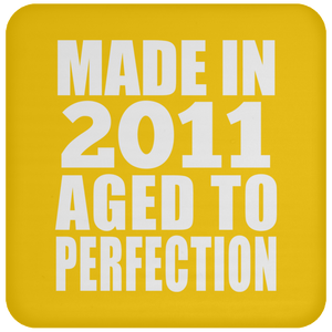 13th Birthday Made In 2011 Aged to Perfection - Drink Coaster
