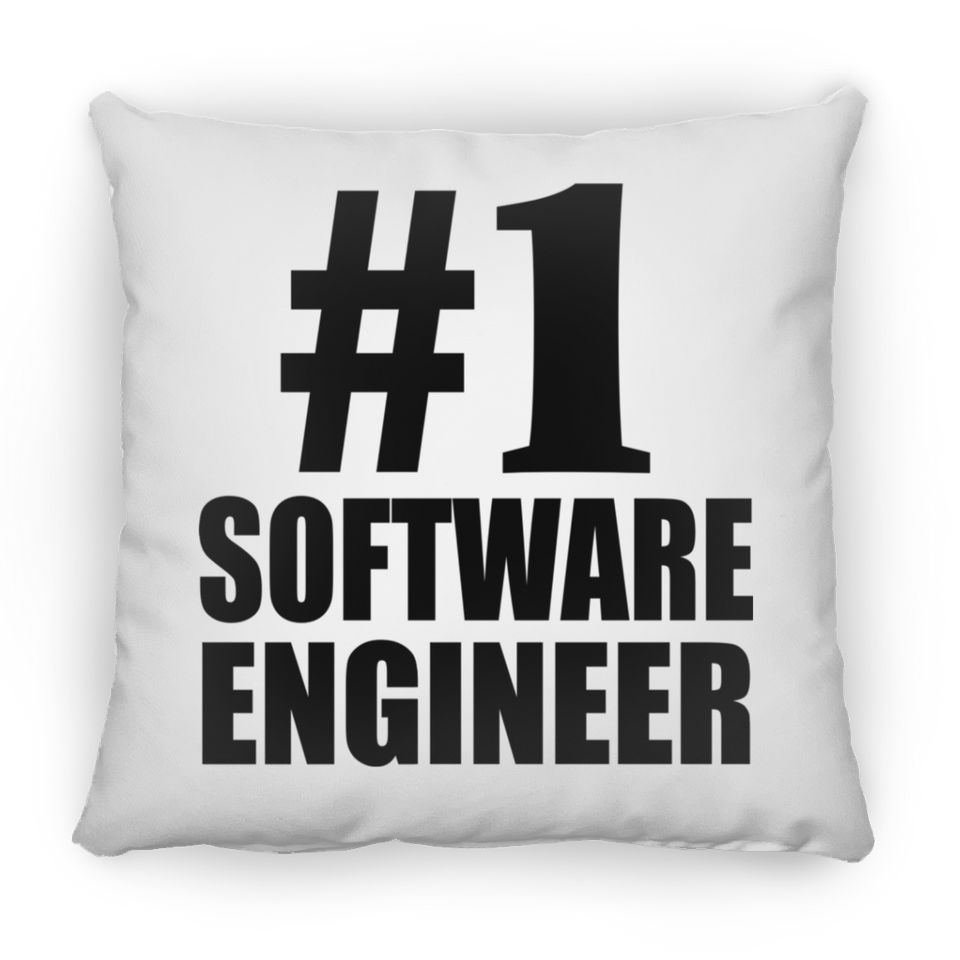 Number One #1 Software Engineer - Throw Pillow