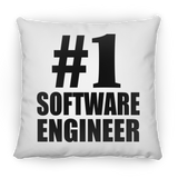 Number One #1 Software Engineer - Throw Pillow