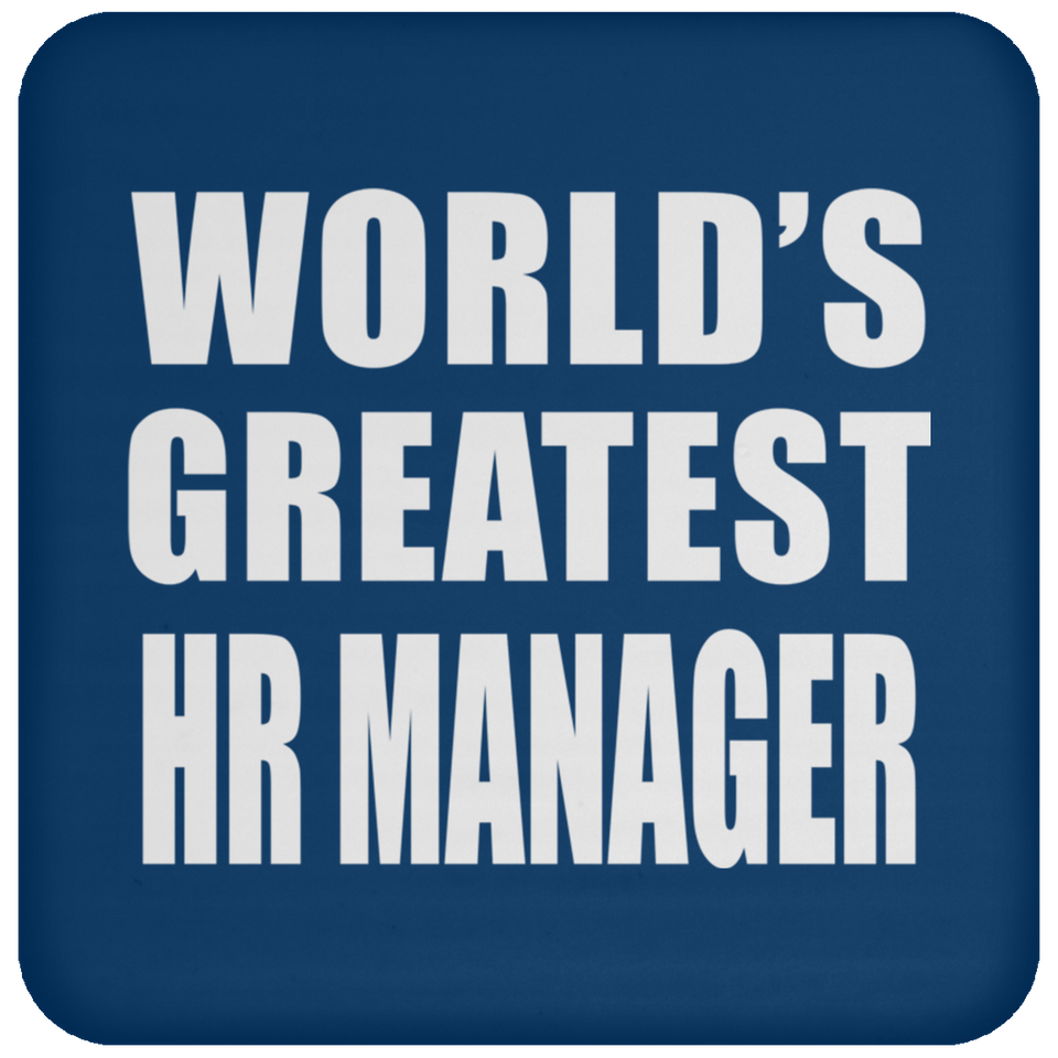 World's Greatest HR Manager - Drink Coaster