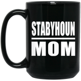 Stabyhoun Mom - 15oz Coffee Mug Black