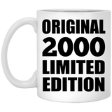 24th Birthday Original 2000 Limited Edition - 11oz Coffee Mug