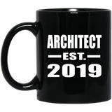 Architect Established EST. 2019 - 11oz Coffee Mug Black
